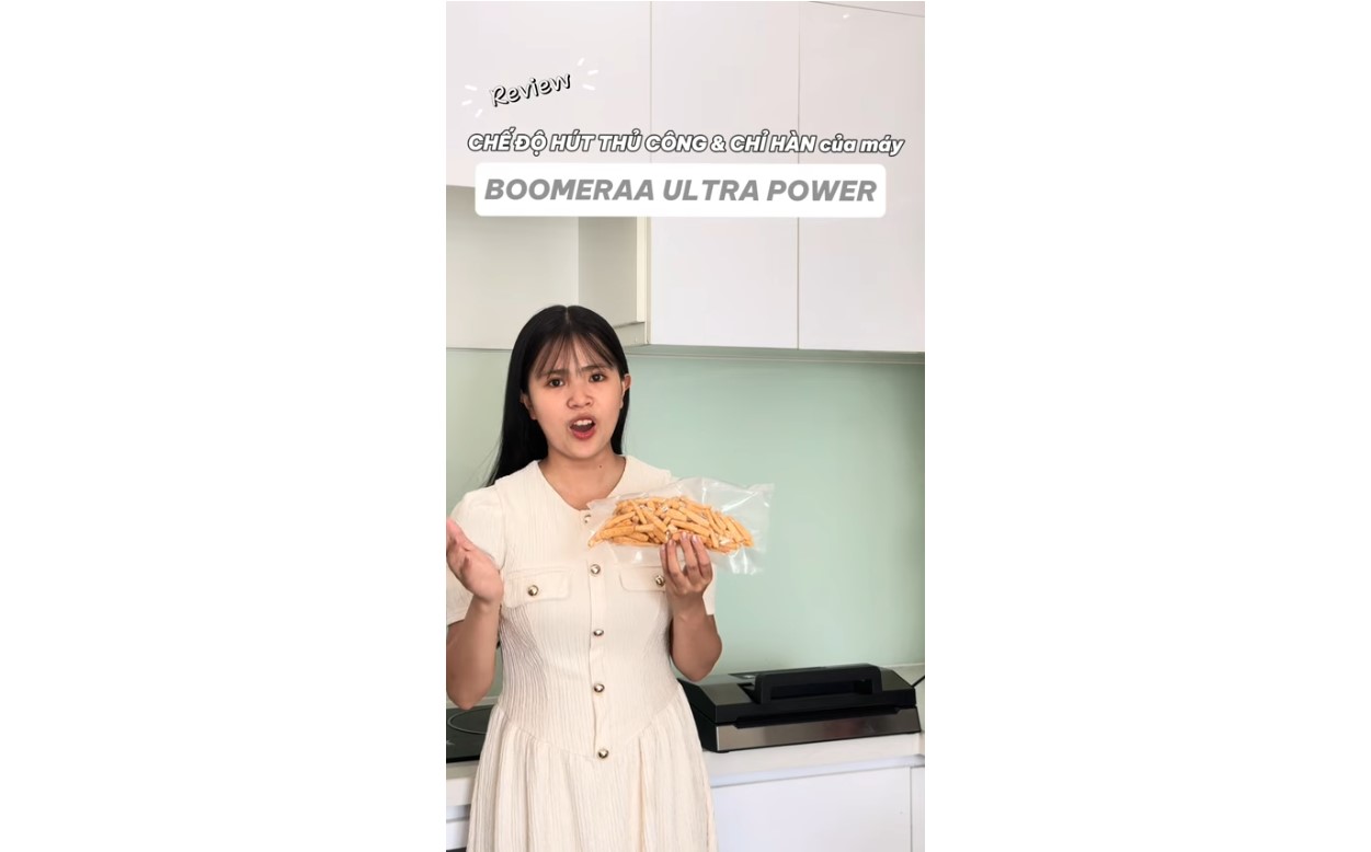 Review "bộ đôi" hút thủ công & chỉ hàn của Boomeraa Ultra Power